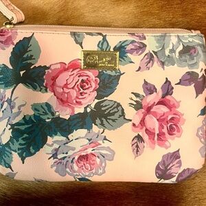 Betsey Johnson Multicolor Floral Wristlet Clutch